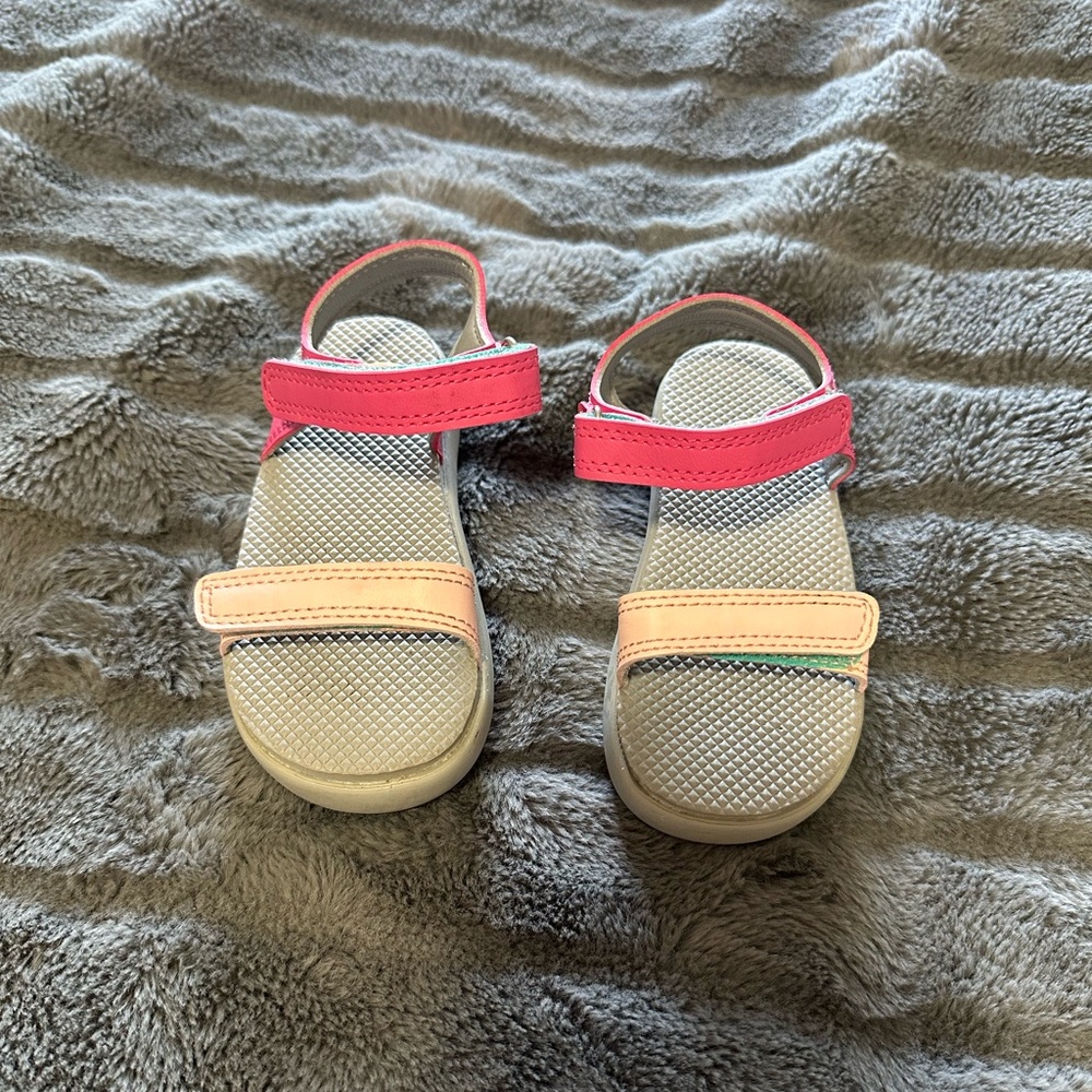 Pink Ten Little Toddler Sandals size 8